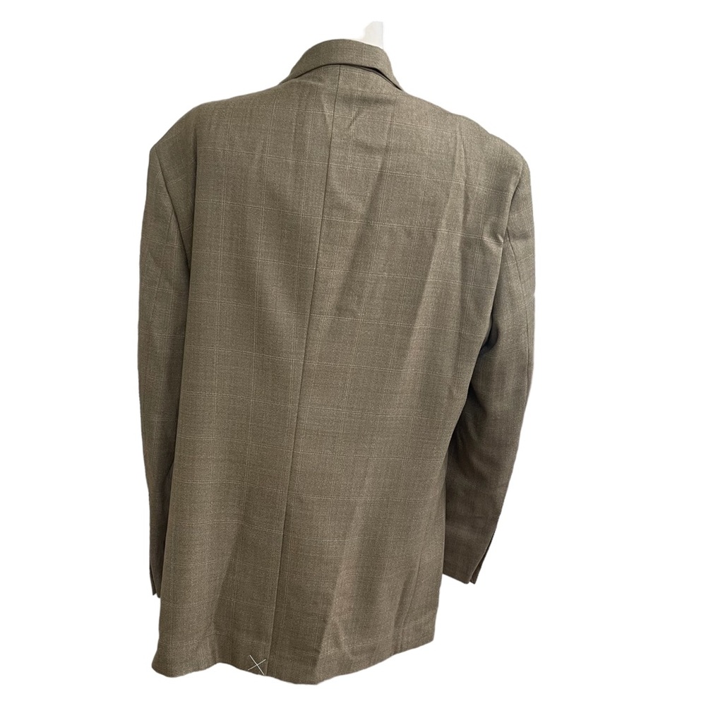 Joseph & Feiss Gold Two Button Navy Blazer Wool Sport Coat Jacket Sz 42 NEW - Picture 2 of 12